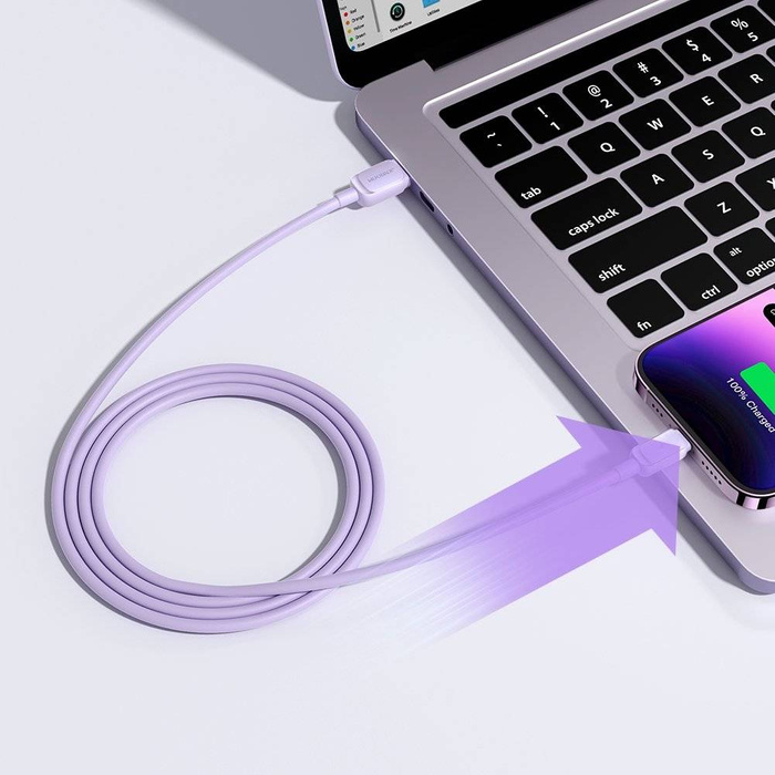 Lightning - Cavo USB 2.4A 1.2m Joyroom S-AL012A14 - viola
