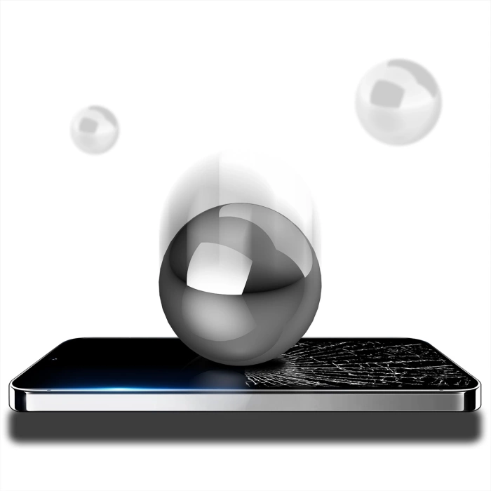 Dux Ducis Privacy Tempered Glass für Samsung S25 Ultra - Schwarzer Rahmen