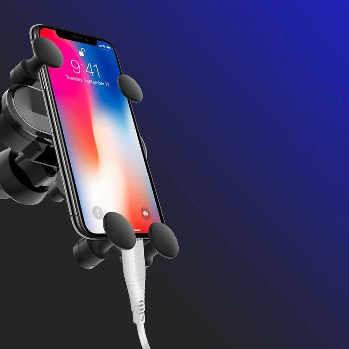 Wozinsky Gravity Car Mount Phone Holder for Air Outlet black (WCH-05)