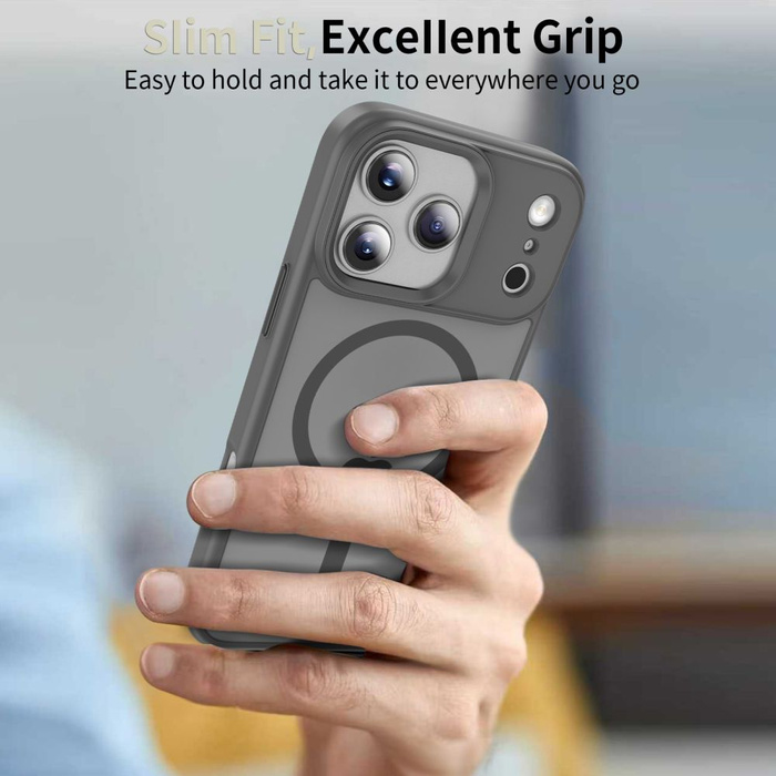 TECH-PROTECT MAGMAT MAGSAFE IPHONE 17 PRO MAX MATTE CRAYON GREY