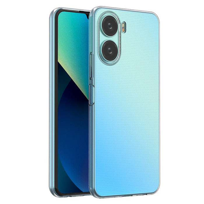 Ultra Clear 0,5 mm Hülle für Vivo Y16 / Vivo Y02s dünne Abdeckung transparent