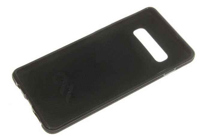 Puzdro Samsung Galaxy S10+ Plus Case-Mate Tough Grip Black Clear Cover 