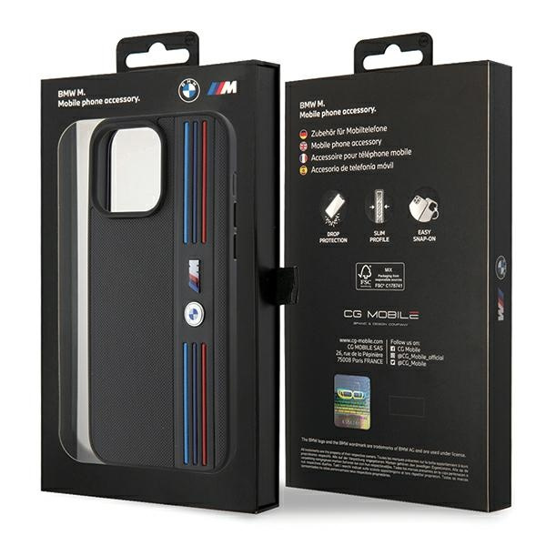 Case Bmw Bmhcp15x22ppmk IPhone 15 Pro Max 6.7" Black/Black Tricolor M CollectionCase