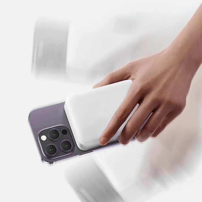 Powerbank Dudao K26 10000mAh 20W USB-A / USB-C / MagSafe - biały