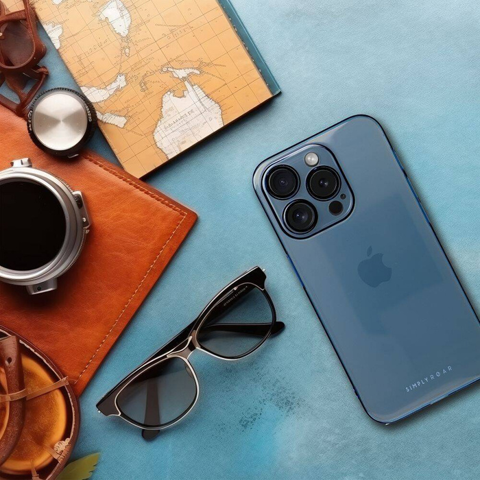 Futerał Roar Pure Simple Fit Case - do iPhone 13 Pro Granatowy