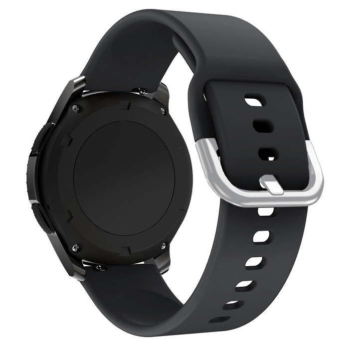 Silikonarmband TYS Smart Watch Band universal 22mm schwarz