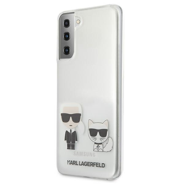 Coque KARL LAGERFELD Samsung Galaxy S21 Plus Karl & Choupette Clear Hardcase