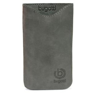 Cover BUGATTI Skinny Universal M Grigio Pelle
