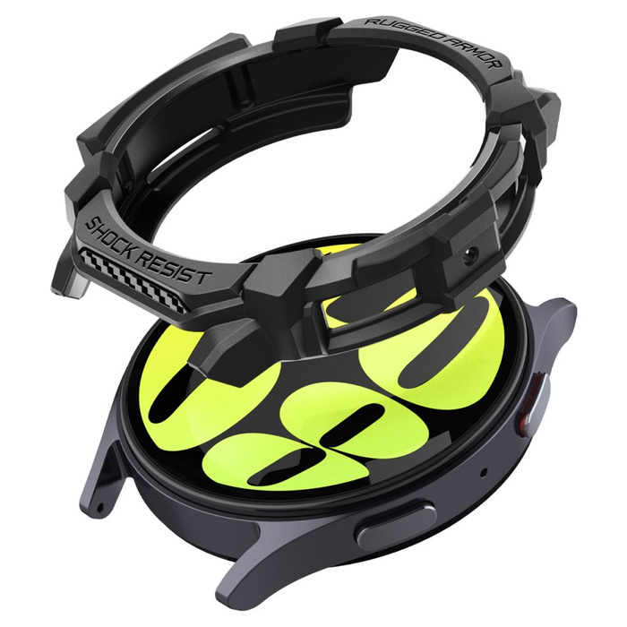 Spigen Rugged Armor SAMSUNG Galaxy Watch 7 (44 MM) MATTE BLACK