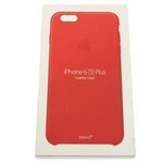 Cover iPhone 6S Plus Apple Custodia in pelle originale MKXG2ZM/A Red Nuovo