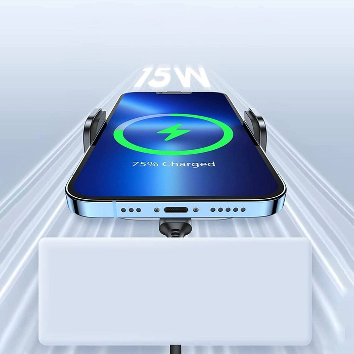 Joyroom Car Holder Qi Wireless Induction Charger 15W (MagSafe for iPhone Compatible) for Dashboard (JR-ZS295)