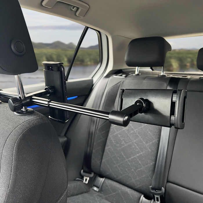 CHZ-09 Wozinsky Car 2x Tablet Holder noir