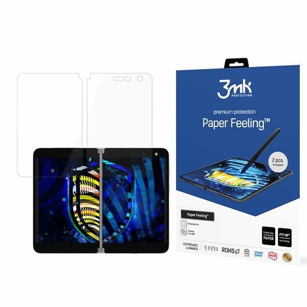 3MK PaperFeeling Microsoft Surface Duo 5.6 &quot;2pcs / 2psc Screen Protector
