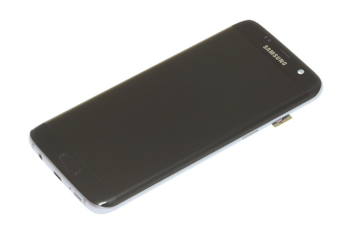SAMSUNG Galaxy S7 Edge G935 DISPLAY WITH DEFECT - Black Onyx LCD Touch Strips