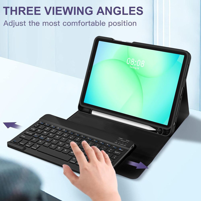 TECH-PROTECT SC PEN + KEYBOARD GALAXY TAB A9+ / A11+ PLUS 11.0 X210 / X215 / X216 / X230 / X235 / X236 BLACK