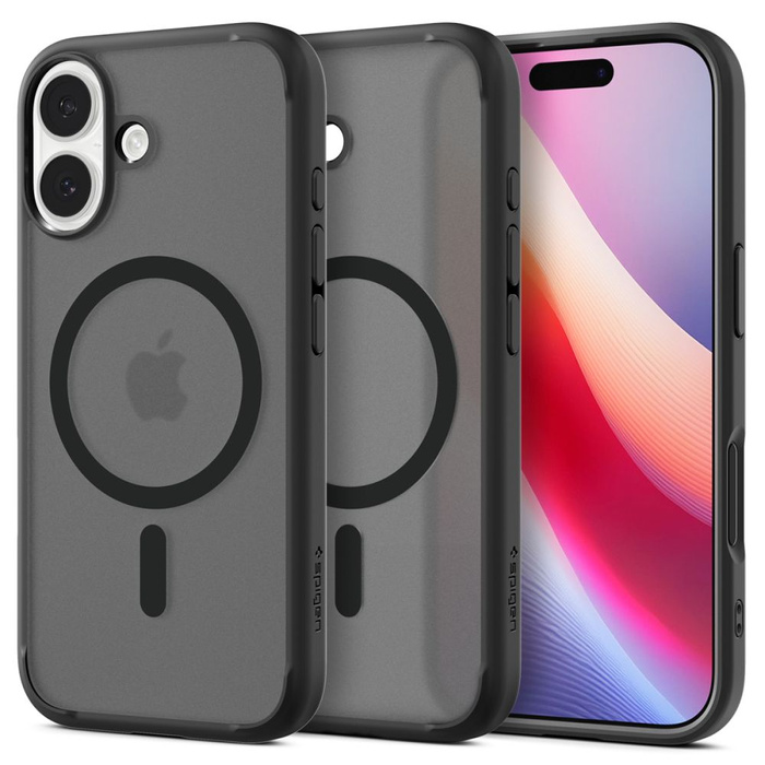 Case Spigen IPhone 17 Ultra Hybrid Mag MagSafe FROST BLACK