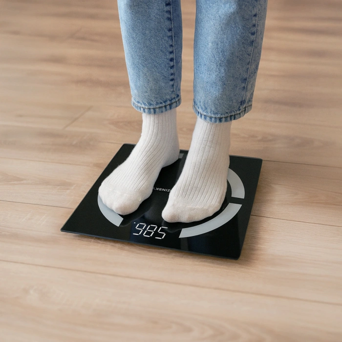 Waga łazienkowa Wozinsky WIWL-30 inteligentna Bluetooth - czarna