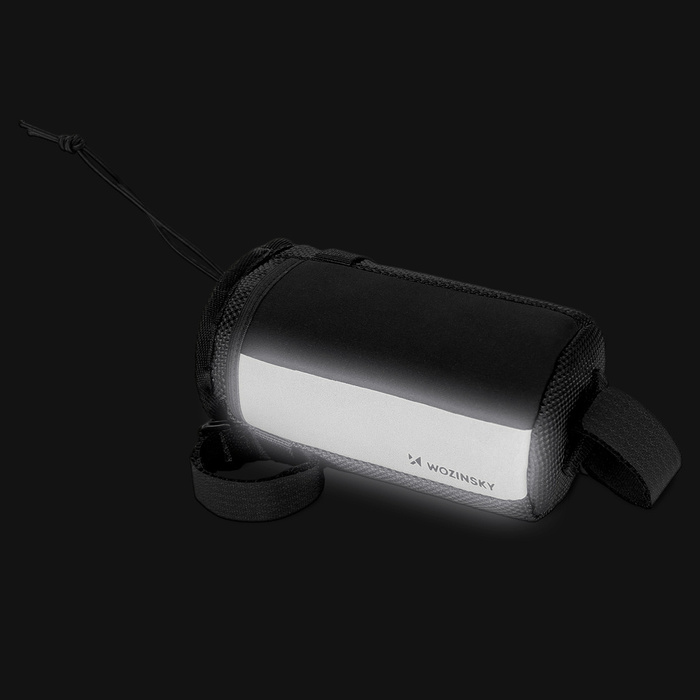 Wozinsky sacoche bouteille d'eau thermale pour vélo ou scooter 1l noir (WBB29BK)
