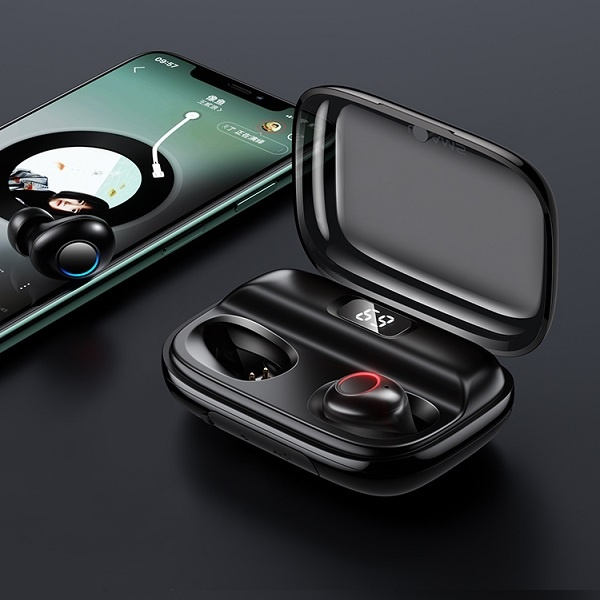  Wireless USAMS Bluetooth 5.0 Negro