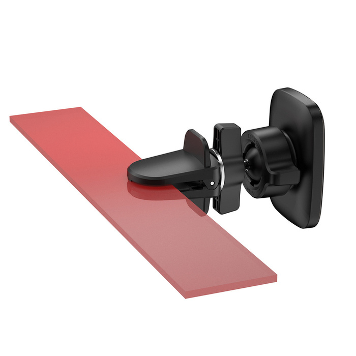 Dudao F8H Soporte magnético para teléfono de coche negro (F8H)