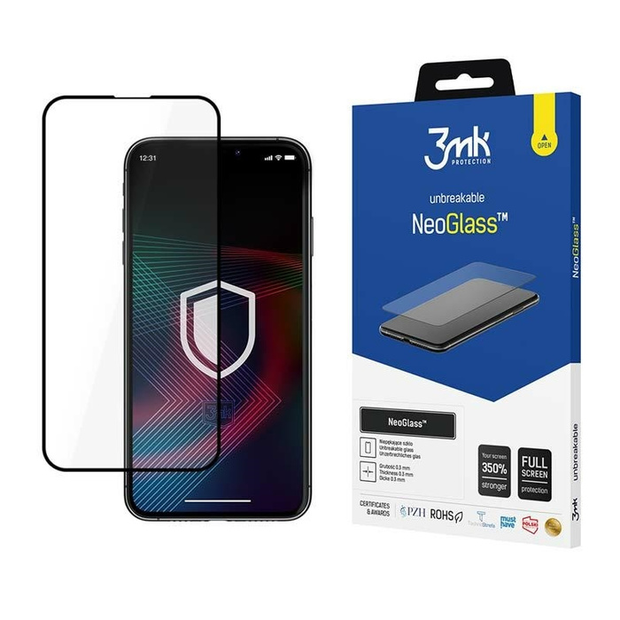 3mk NeoGlass iPhone 14 Max 6.7" black black
