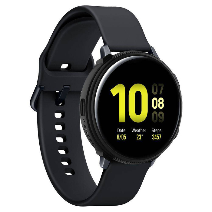 Puzdro SPIGEN Galaxy Watch Active 2 (40 mm) Liquid Air Matte Black