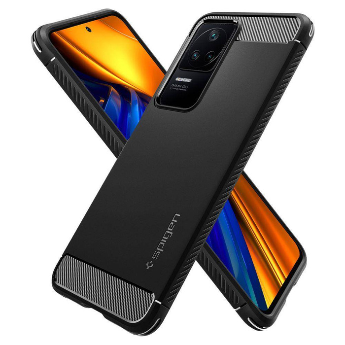 Spigen Rugged Armor XIAOMI POCO F4 MATTE NERO