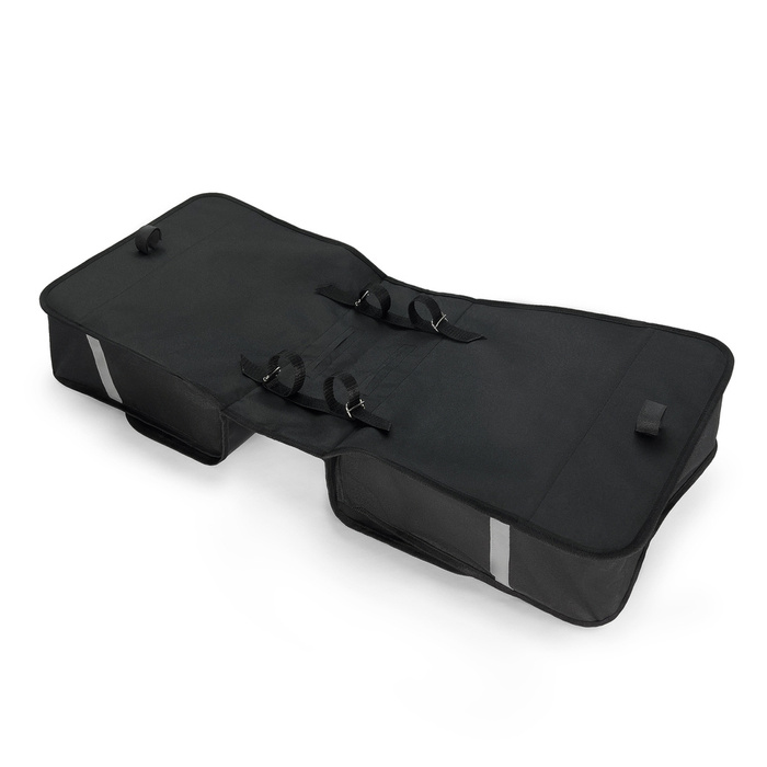 Wozinsky Fahrradtasche doppelt 28 l schwarz (WBB34BK)