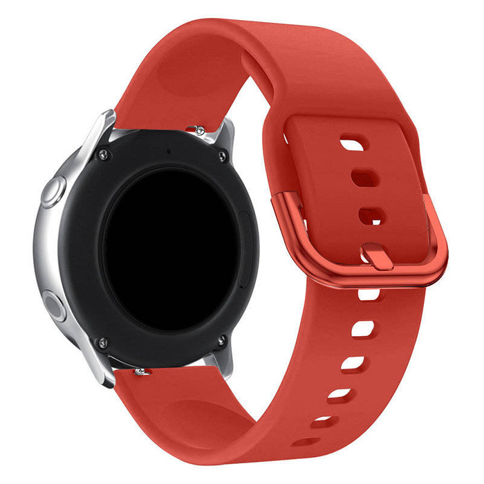 Silikonarmband TYS Smart Watch Band universal 20mm rot