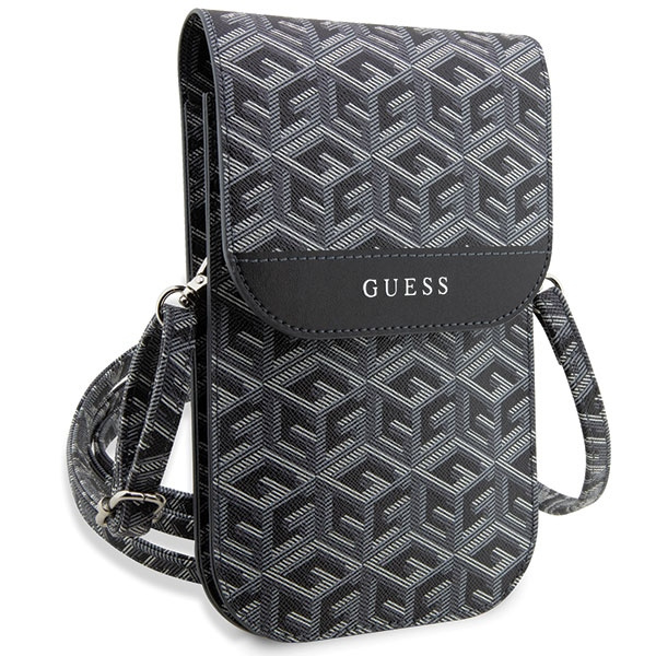 Guess Sac à main GUWBHGCFSEK noir/noir GCube Stripe