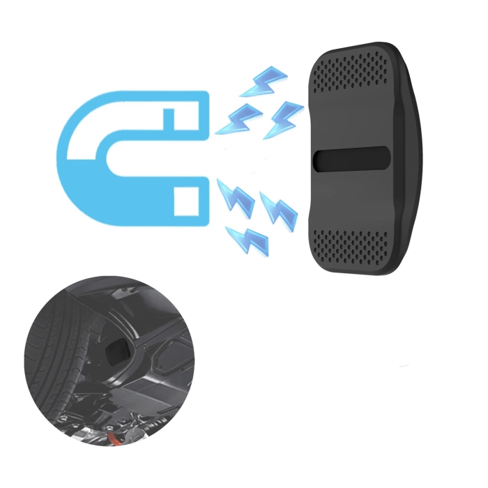 Magnetische Hülle für AirTag - Schwarz