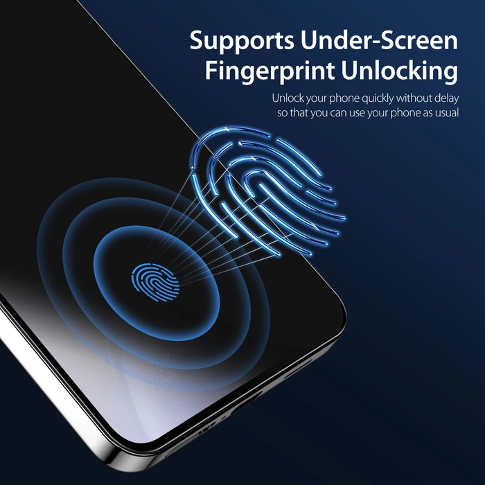Dux Ducis Glass Privacy für Samsung S24 – mit schwarzem Rahmen