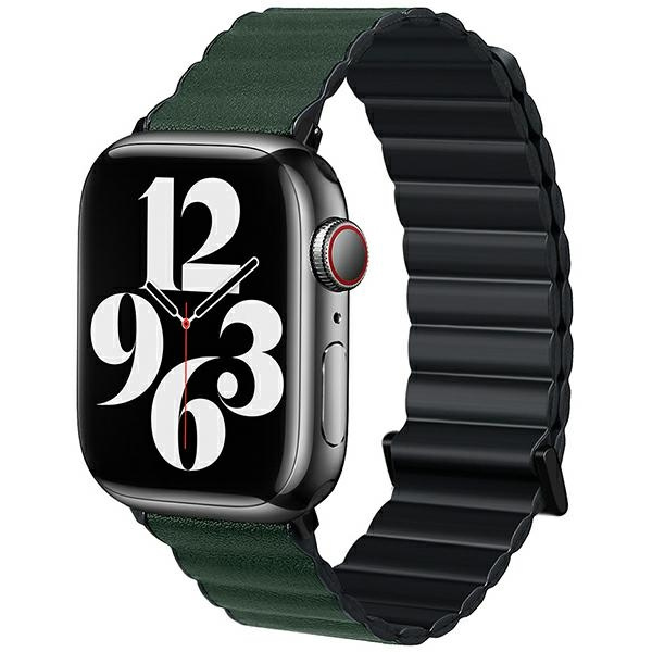 Beline pasek Apple Watch Magnetic Pro38/40/41mm czarno/zielony  black/green box