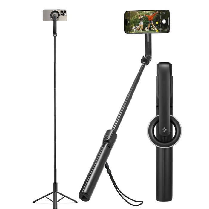 Spigen MagSafe S580W BLUETOOTH SELFIE STICK LONG TRIPOD BLACK