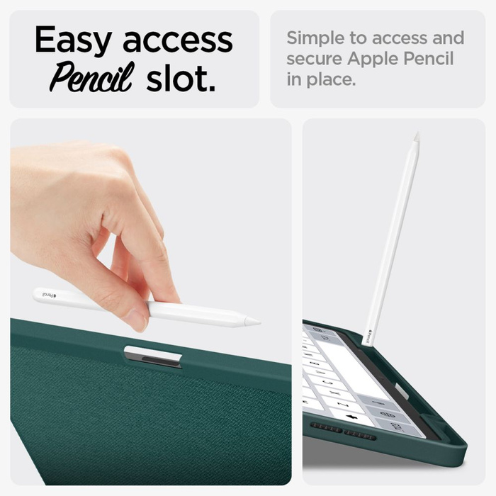 Spigen IPad URBAN FIT AIR 13 2024 MIDNIGHT GREEN