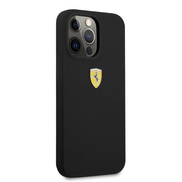 Ferrari FESSIHMP13LBK iPhone 13 Pro / 13 6.1" schwarz/schwarz hartcase Silikon MagSafe