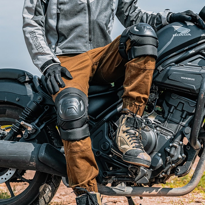 Rockbros 19230003001 genouillères - noir