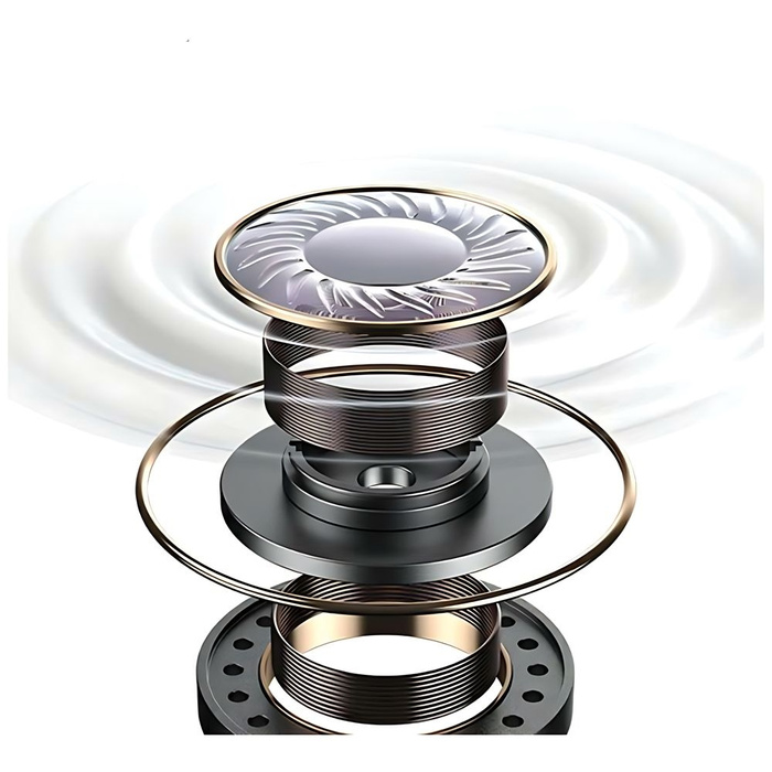 USAMS Słuchawki Bluetooth 5.3 TWS TD Series bezprzewodowe niebieski/blue BHUTD02 (TD22)