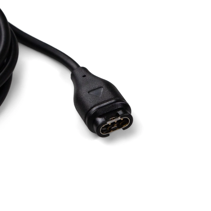 Magnetisches Ladegerät für Garmin-Smartwatches mit USB-A – Schwarz