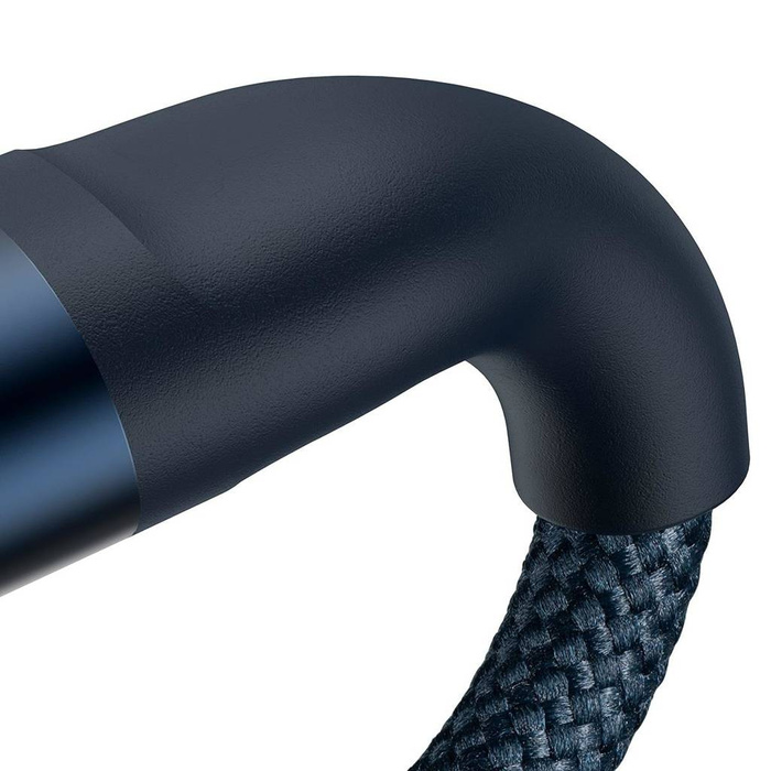 Baseus Flash Series II Cable USB Tipo C / USB Tipo A - USB Tipo C / Lightning / micro USB 100 W 1,5 m azul (CASS030203)