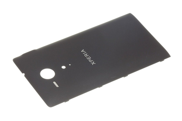 Original SONY Xperia SP Batteriefachdeckel Schwarz Klasse A