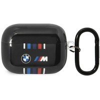 BMW BMAP22SWTK AirPods Pro Hülle schwarz/schwarz Mehrfarbige Linien