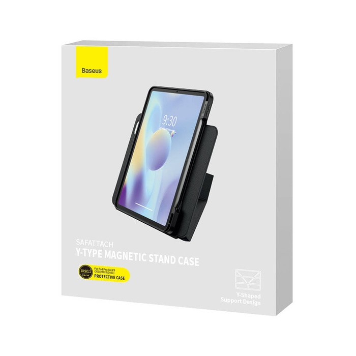 Baseus Safattach Y-Typ Magnet-/Ständerhülle für iPad Pro 11&quot; (2018/2020/2021) / iPad Air4/5 10.9&quot; grau