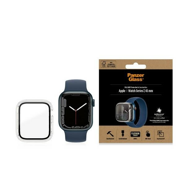 PanzerGlass Ganzkörper Apple Watch 7 45mm transparent AB 3659