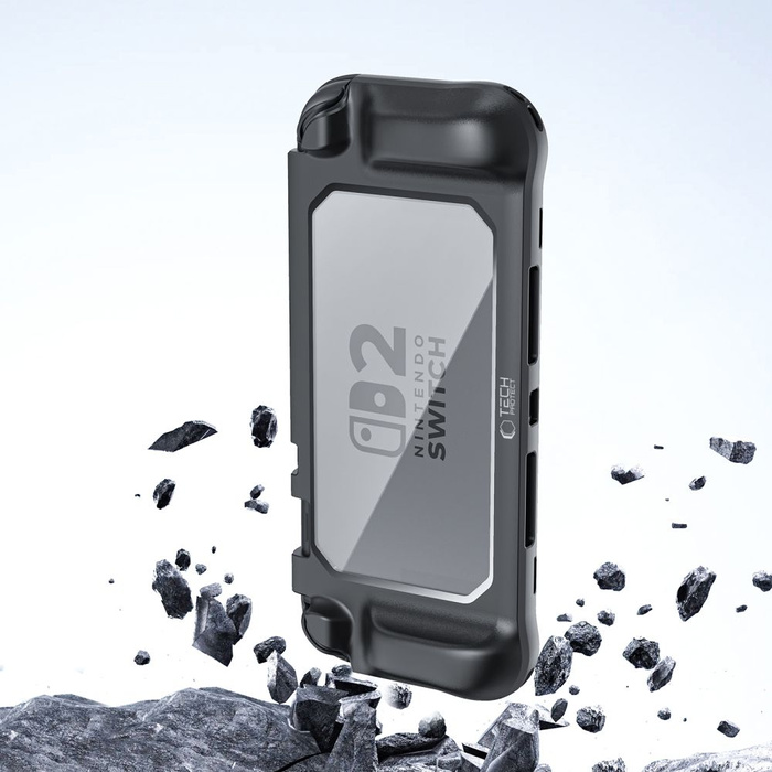 TECH-PROTECT MAGMAT NINTENDO SWITCH 2 BLACK/CLEAR