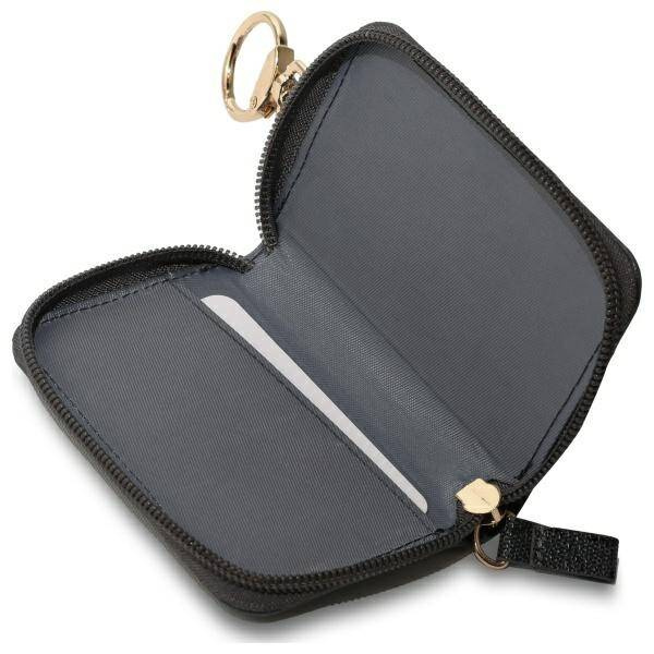 Guess Cable Pouch GUABP4DPTK Saszetka na  kabel czarny/black 4G Triangle