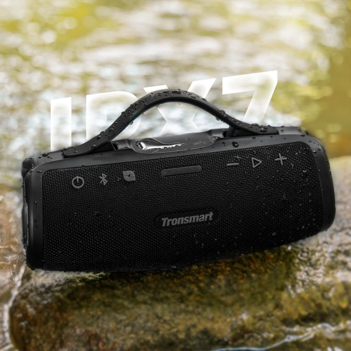 Tronsmart Mirtune S100 50W Bluetooth 5.3 IPX7 Kabelloser Lautsprecher - Schwarz
