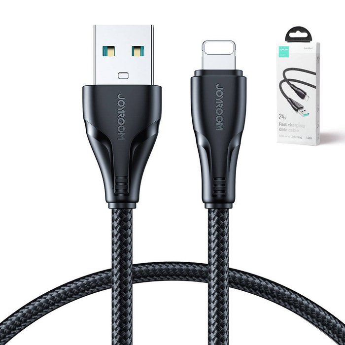Cavo Joyroom USB - Lightning 2.4A Surpass Series 1.2 m nero (S-UL012A11)