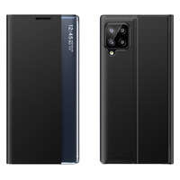 Sleep Case Booktype Case Smart Schutzhülle Aufklappbare Hülle für Samsung Galaxy A22 4G schwarz