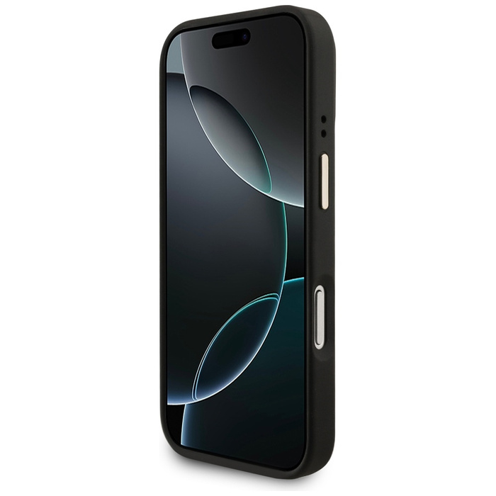 Etui Guess 4G z portfelem Magsafe do     iPhone 17 Pro czarny